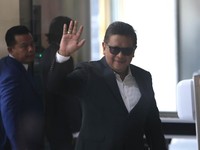 Penampakan Sekjen PDIP Hasto Kristiyanto Penuhi Panggilan KPK