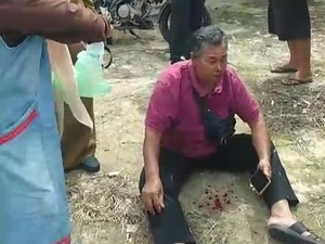Oknum Polisi di Prabumulih Diduga Tendang Pemotor hingga Jatuh