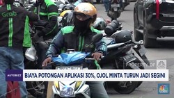 Video : Biaya Potongan Aplikasi 30 Persen, Ojol Minta Turun Jadi Segin