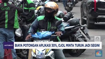 Video : Biaya Potongan Aplikasi 30 Persen, Ojol Minta Turun Jadi Segin