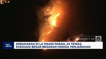Video: Kebakaran di LA Makin Parah Hingga Peminat Motor Listrik Kurang