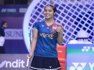 Gregoria Mariska Sempat Kesulitan di Gim Pertama India Open 2025