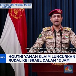 Video : Houthi Luncurkan Rudal ke Israel Dalam 12 Jam