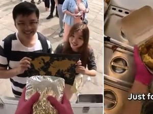 Pasangan Ini Rela Terbang ke Inggris Demi Kentang Panggang Viral