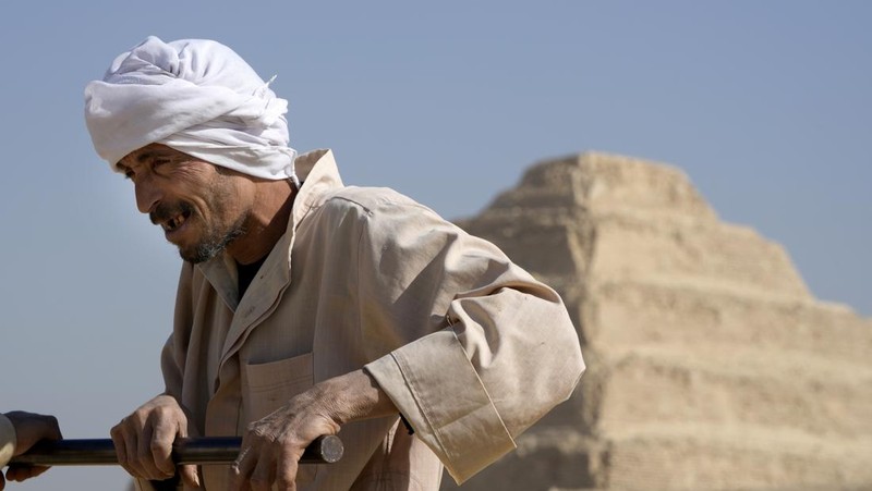 Tim arkeologi Prancis-Swiss temukan makam menakjubkan dari dukun-dukun terkenal di Mesir. (Dok. Egyptian Ministry of Tourism and Antiquities)