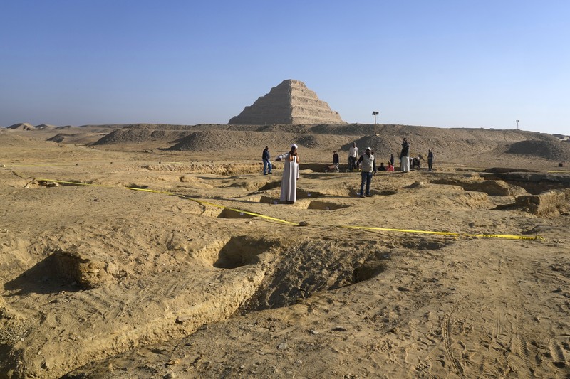 Tim arkeologi Prancis-Swiss temukan makam menakjubkan dari dukun-dukun terkenal di Mesir. Tim arkeologi Prancis-Swiss temukan makam menakjubkan dari dukun-dukun terkenal di Mesir. (Dok. Egyptian Ministry of Tourism and Antiquities)