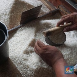 Stok Beras RI Tertinggi 57 Tahun, Harganya Aman Nggak?
