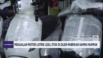 Video : Penjualan Motor Listrik Lesu, Stok Numpuk