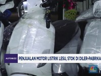 Video : Penjualan Motor Listrik Lesu, Stok Numpuk