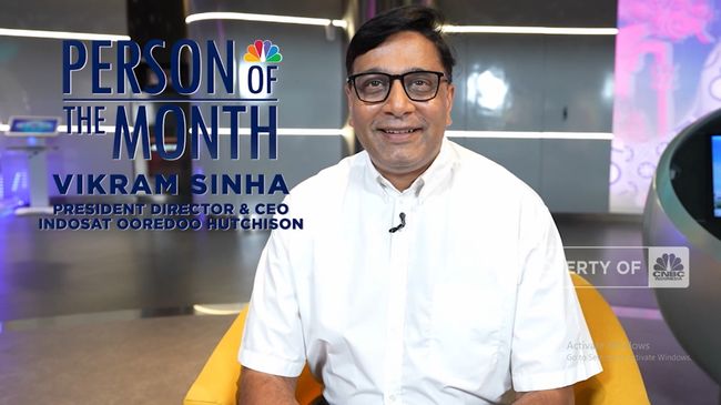 POTM, Vikram Sinha – President Director & CEO Indosat Ooredoo Hutcison