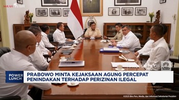 Prabowo Minta Kejagung Percepat Penindakan Terhadap Perizinan Ilegal