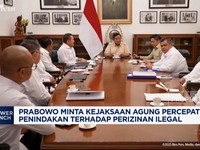 Prabowo Minta Kejagung Percepat Penindakan Terhadap Perizinan Ilegal