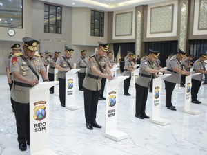 Puluhan PJU-Kapolres di Jatim Berganti, Ini Daftar Lengkapnya