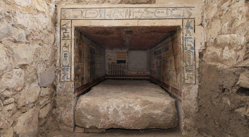 Tim arkeologi Prancis-Swiss temukan makam menakjubkan dari dukun-dukun terkenal di Mesir. Tim arkeologi Prancis-Swiss temukan makam menakjubkan dari dukun-dukun terkenal di Mesir. (Dok. Egyptian Ministry of Tourism and Antiquities)