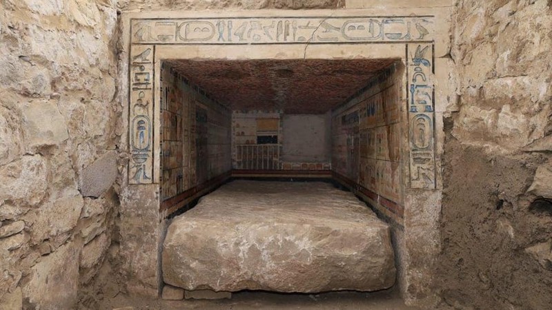 Tim arkeologi Prancis-Swiss temukan makam menakjubkan dari dukun-dukun terkenal di Mesir. (Dok. Egyptian Ministry of Tourism and Antiquities)