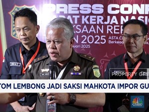  Tom Lembong Jadi Saksi Mahkota Impor Gula