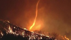 Muncul Tornado Api Firenado di Tengah Kebakaran Los Angeles, Apa Itu?