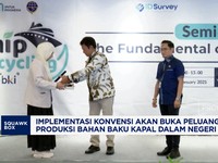 Video: Industri Perkapalan RI Bersiap Konvensi Internasional Hongkong