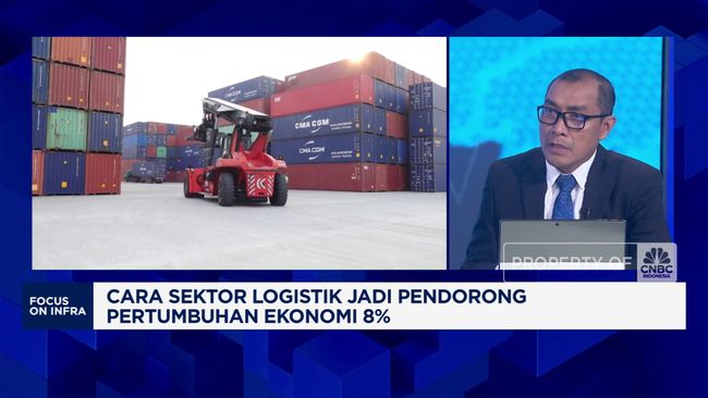 Jurus Sektor Logistik Jadi Pendorong Pertumbuhan Ekonomi 8%