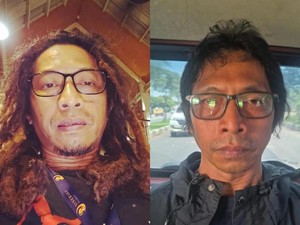 Before-After Nanang Gimbal Potong Rambut Usai Bunuh Sandy Permana