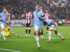 Brentford Vs Man City 2-2, the Citizens Buang Keunggulan Dua Gol