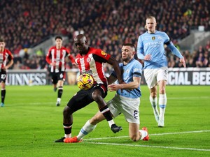 Brentford Vs Man City Sama Kuat di Babak Pertama