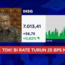 BI Rate Turun Jadi 5,75% Bikin Kaget Pasar, Bankir Kompak Bilang Gini