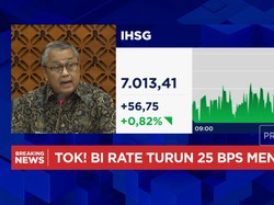 Video: Mengejutkan! BI Pangkas Suku Bunga 25 Bps Jadi 5,75%