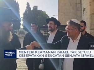 Video: Menteri Keamanan Israel Tak Setuju Kesepakatan Gencatan Senjata