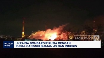 Video: Ukraina Bombardir Rusia Dengan Rudal Canggih Buatan AS-Inggris