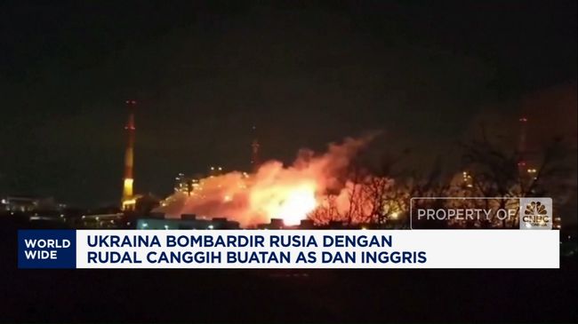 Ukraina Bombardir Rusia Dengan Rudal Canggih Buatan AS-Inggris