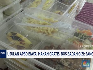 Video: Bos Badan Gizi Respons Usulan APBD Biayai Makan Gratis
