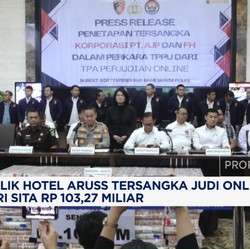 Video: Polri Sita Rp103,27 Miliar dan PT AJP & FH Tersangka TPPU Judol