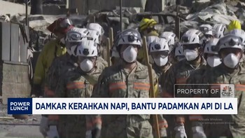 Video: Damkar Kerahkan Napi, Bantu Padamkan Api di Los Angeles