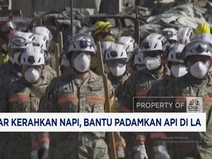 Video: Damkar Kerahkan Napi, Bantu Padamkan Api di Los Angeles