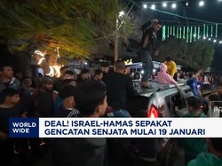 Video: Deal! Israel-Hamas Mulai Gencatan Senjata pada 19 Januari 2025