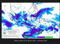 BMKG: Efek La Nina Cs Hujan Sangat Lebat Landa 10 Wilayah, Awas Licin