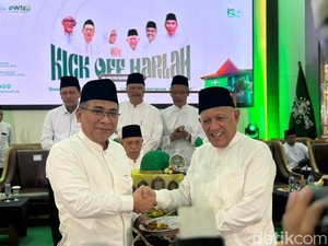 Pesan Gus Yahya Saat Hadiri Kick Off Harlah NU ke-102 di Surabaya