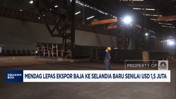 Video: Mendag Lepas Ekspor Baja Ke Selandia Baru Senilai USD 1,5 Juta