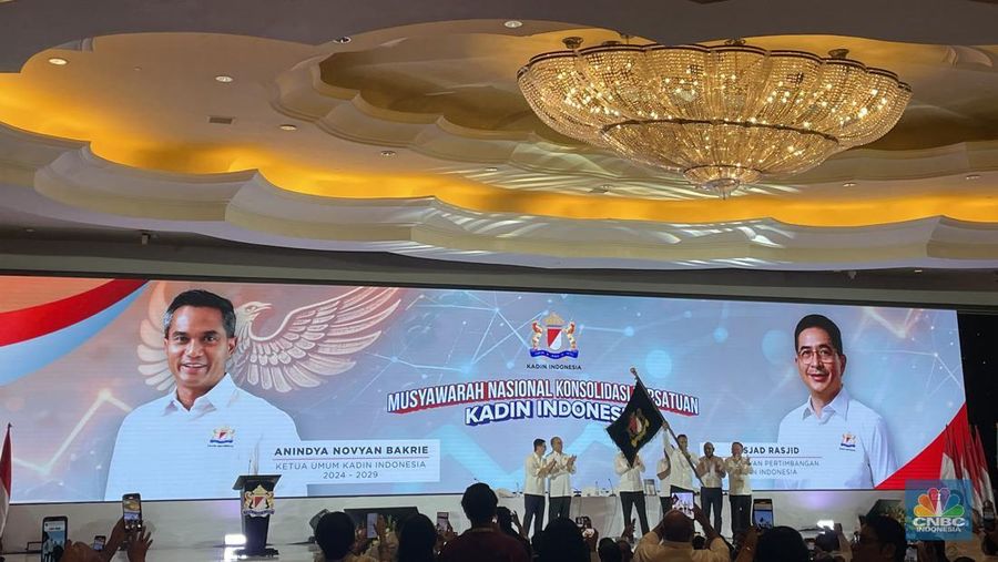 Musyawarah Nasional Konsolidasi Persatuan Kadin Indonesia 2025. (²©²ÊÍøÕ¾/Romys Binekasri)