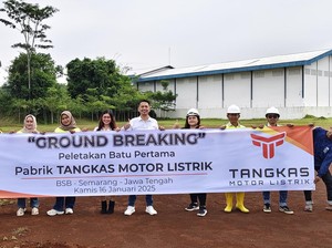 Tangkas Bikin Pabrik di Semarang: Bisa Lahirkan 150 Ribu Motor Listrik per Tahun