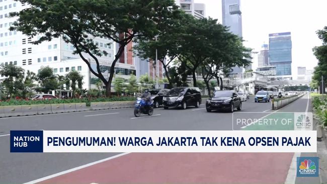 Pengumuman! Warga Jakarta Tak Kena Opsen Pajak