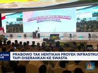 Video: Prabowo Tegaskan Tak Hentikan Proyek Infrastruktur