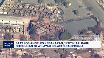 Video: 11 Titik Api Baru Ditemukan di Wilayah Selatan California