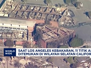 Video: 11 Titik Api Baru Ditemukan di Wilayah Selatan California