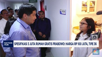 Video: Ini Spesifikasi 3 Juta Rumah Gratis Prabowo