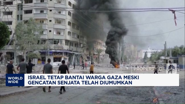 Langgar Gencatan Senjata, Israel Bombardir Warga Gaza