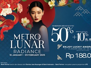 Sambut Imlek di Metro Dept Store, Diskon Hingga 50% + Lucky Angpao Menantimu