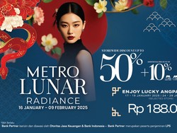 Sambut Imlek di Metro Dept Store, Diskon Hingga 50% + Lucky Angpao Menantimu Sambut Imlek di Metro Dept Store, Diskon Hingga 50% + Lucky Angpao Menantimu