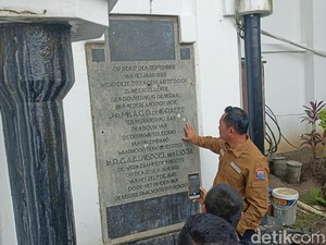 Kantor Wali Kota Palembang Ternyata Usianya Nyaris 100 Tahun, Ada Prasastinya